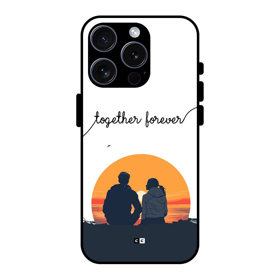 Together Forever Glass Back Case for iPhone 15 Pro