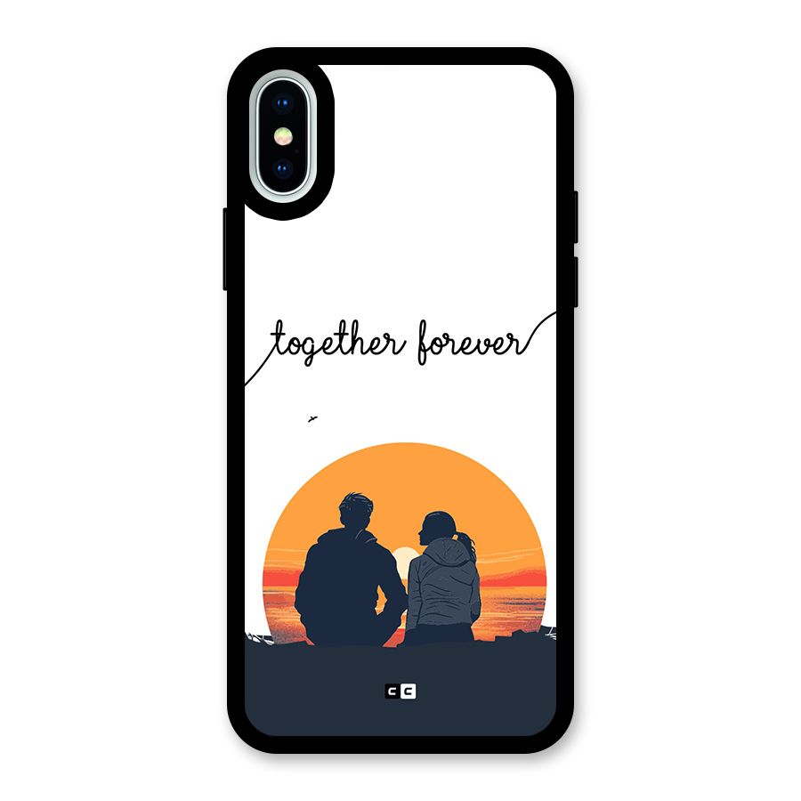 Together Forever Glass Back Case for iPhone XS