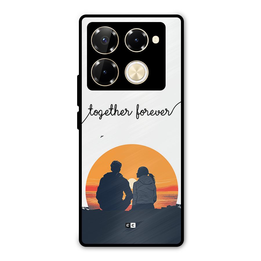 Together Forever Metal Back Case for Infinix Note 40 Pro Plus