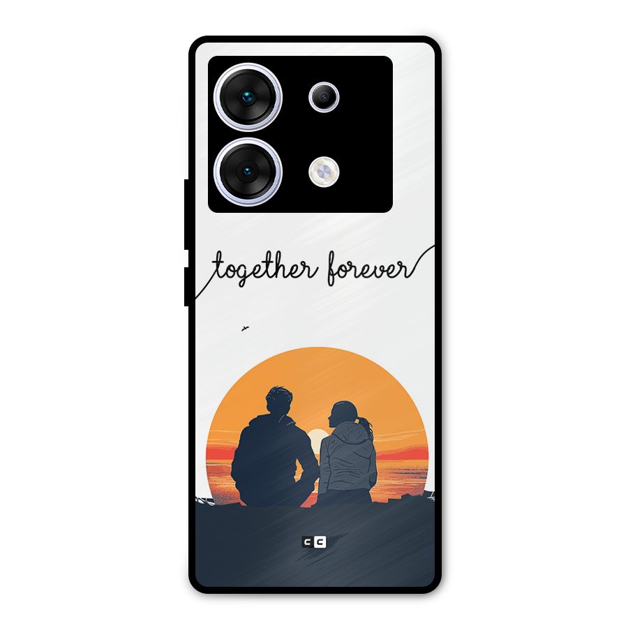 Together Forever Metal Back Case for Infinix Zero 30 5G