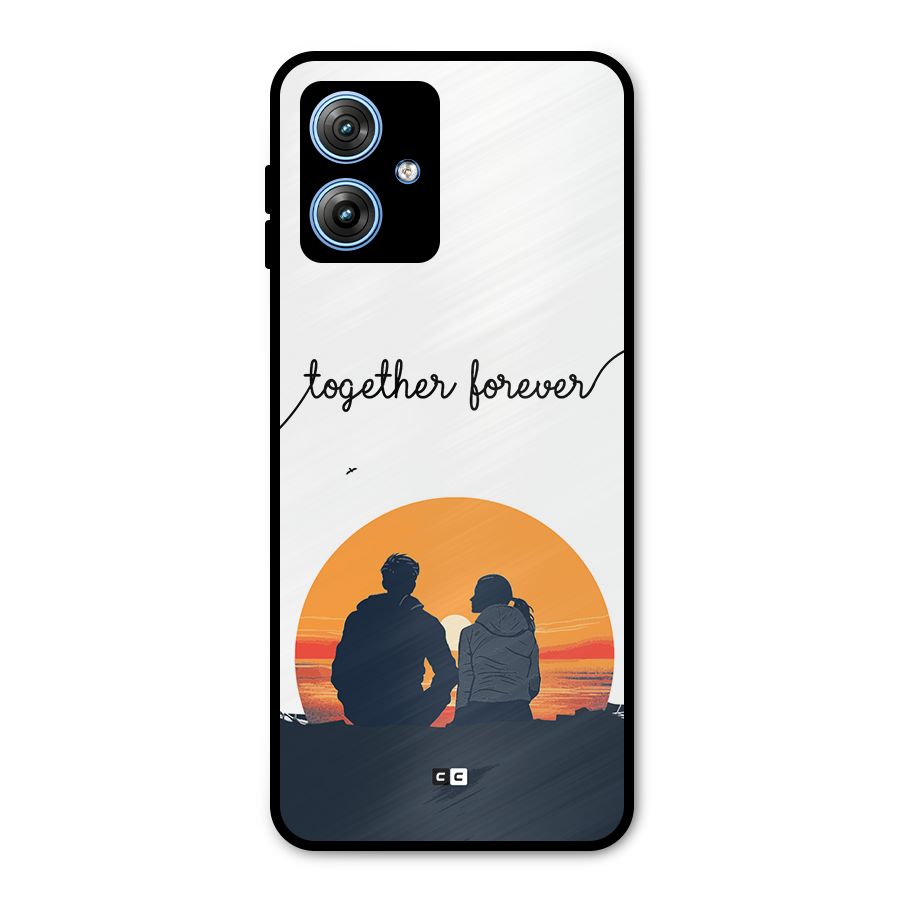 Together Forever Metal Back Case for Moto G54