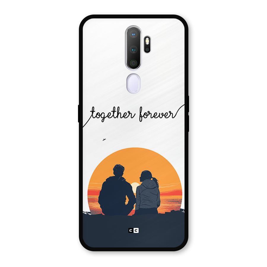 Together Forever Metal Back Case for Oppo A9 (2020)