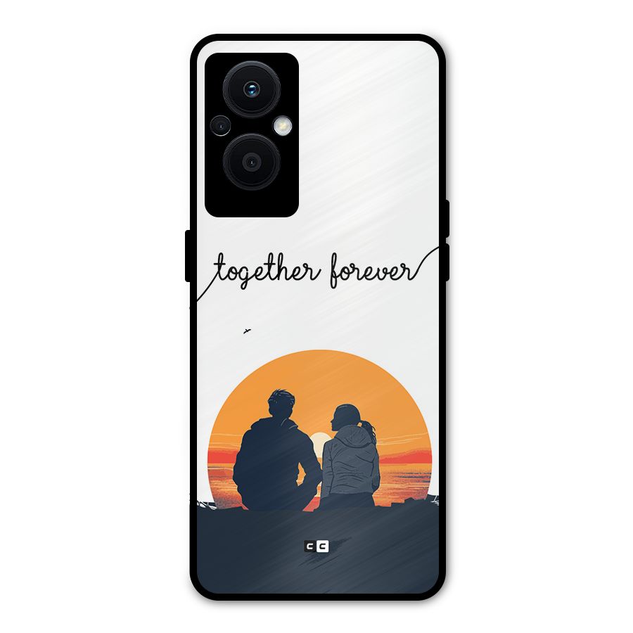 Together Forever Metal Back Case for Oppo F21 Pro 5G