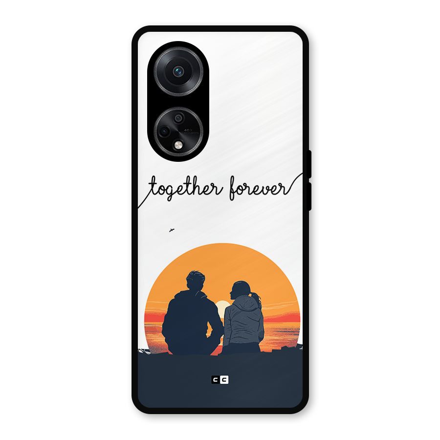 Together Forever Metal Back Case for Oppo F23