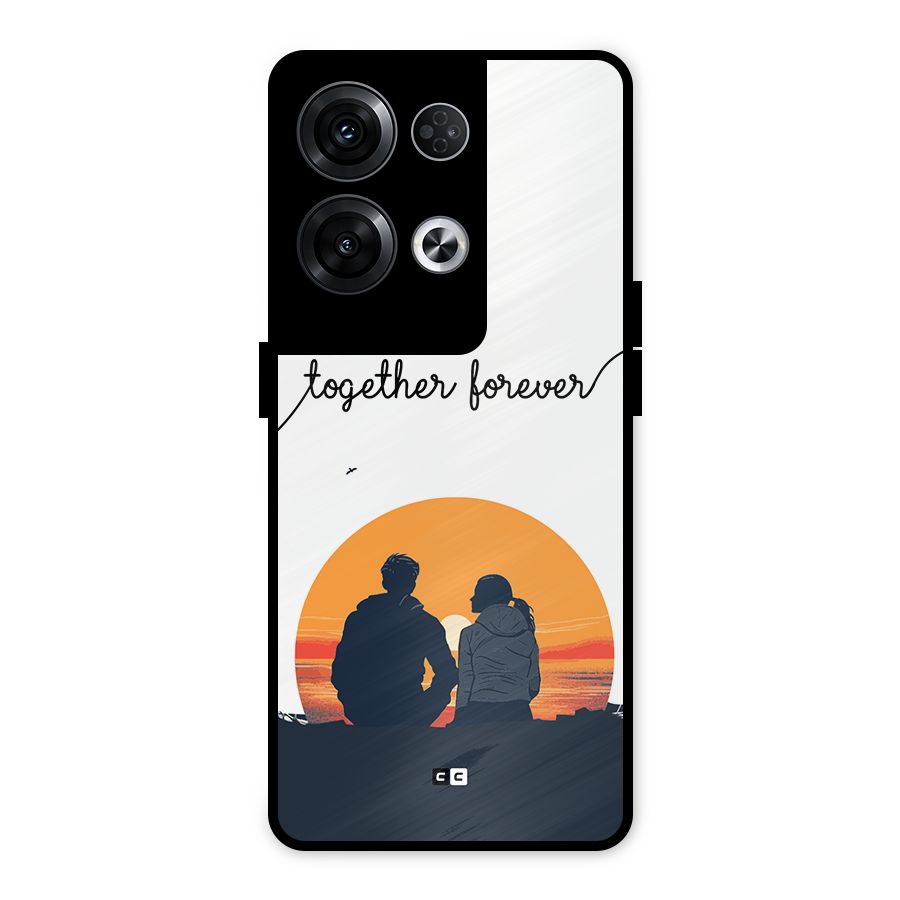 Together Forever Metal Back Case for Oppo Reno8 Pro 5G