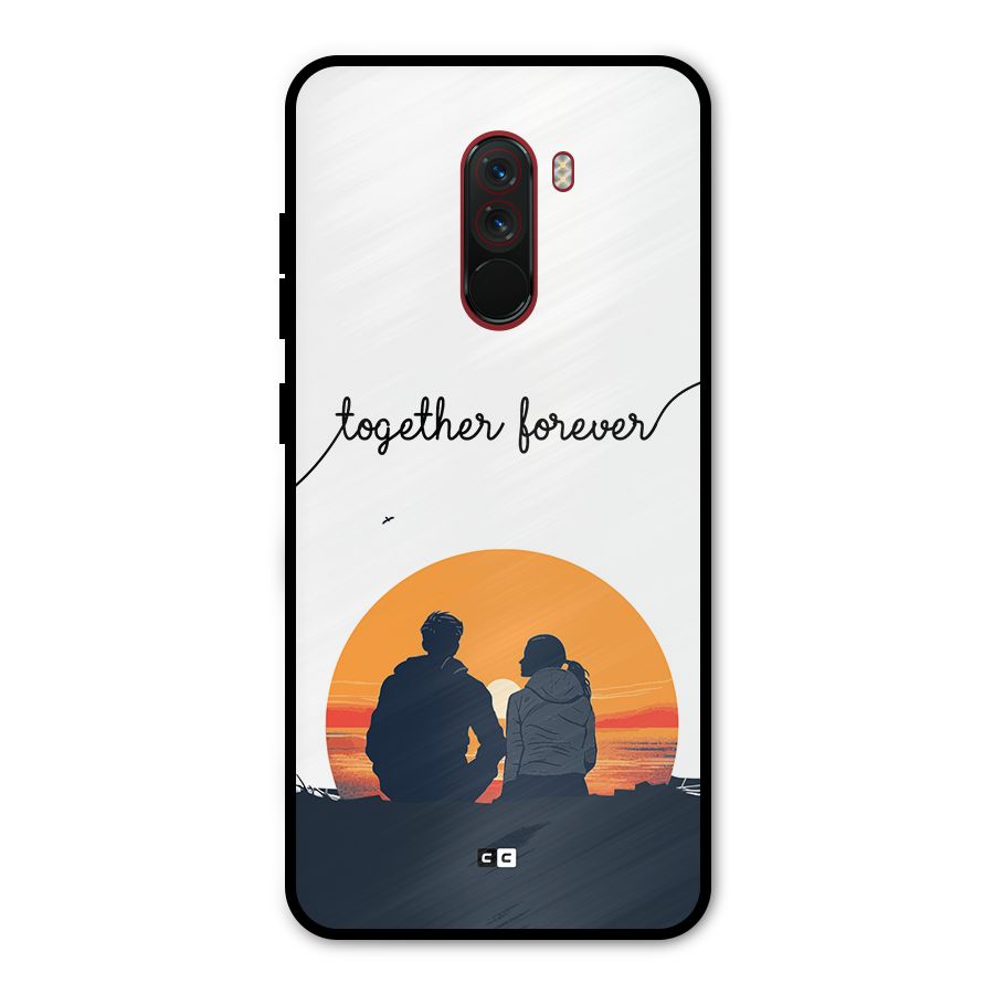 Together Forever Metal Back Case for Poco F1