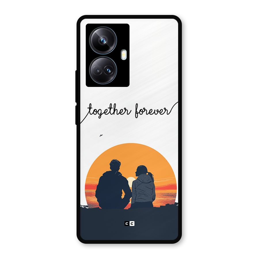 Together Forever Metal Back Case for Realme 10 Pro Plus
