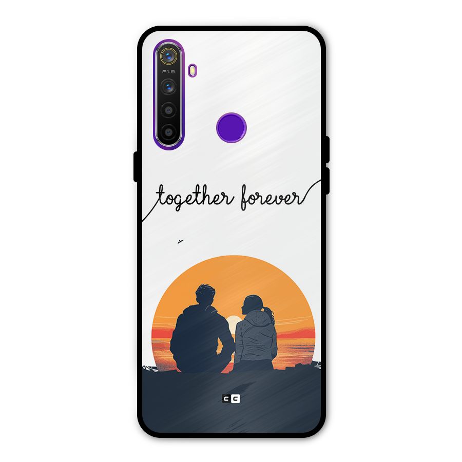 Together Forever Metal Back Case for Realme 5