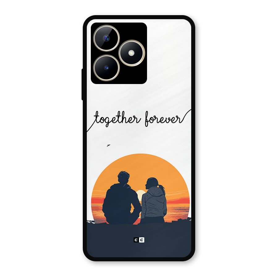 Together Forever Metal Back Case for Realme C53