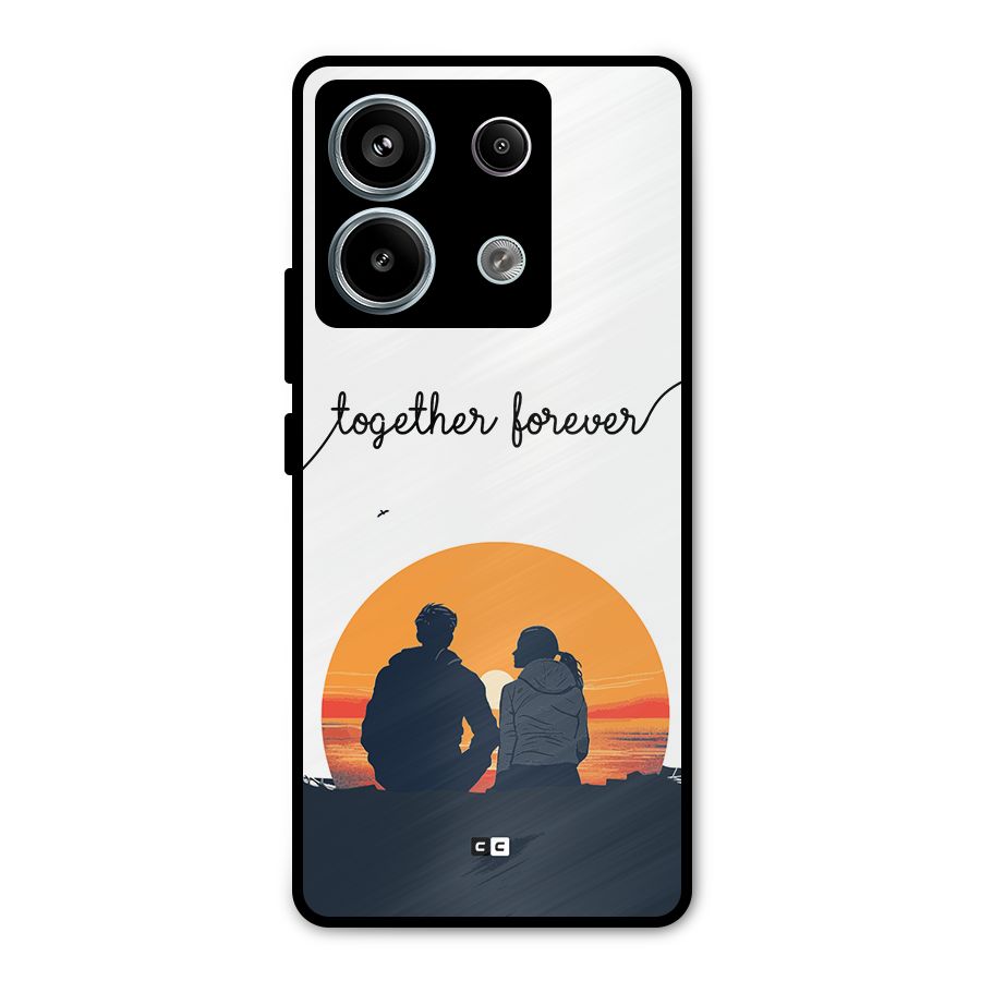 Together Forever Metal Back Case for Redmi Note 13 Pro 5G