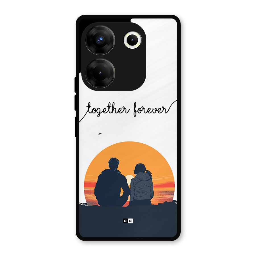 Together Forever Metal Back Case for Tecno Camon 20 Pro