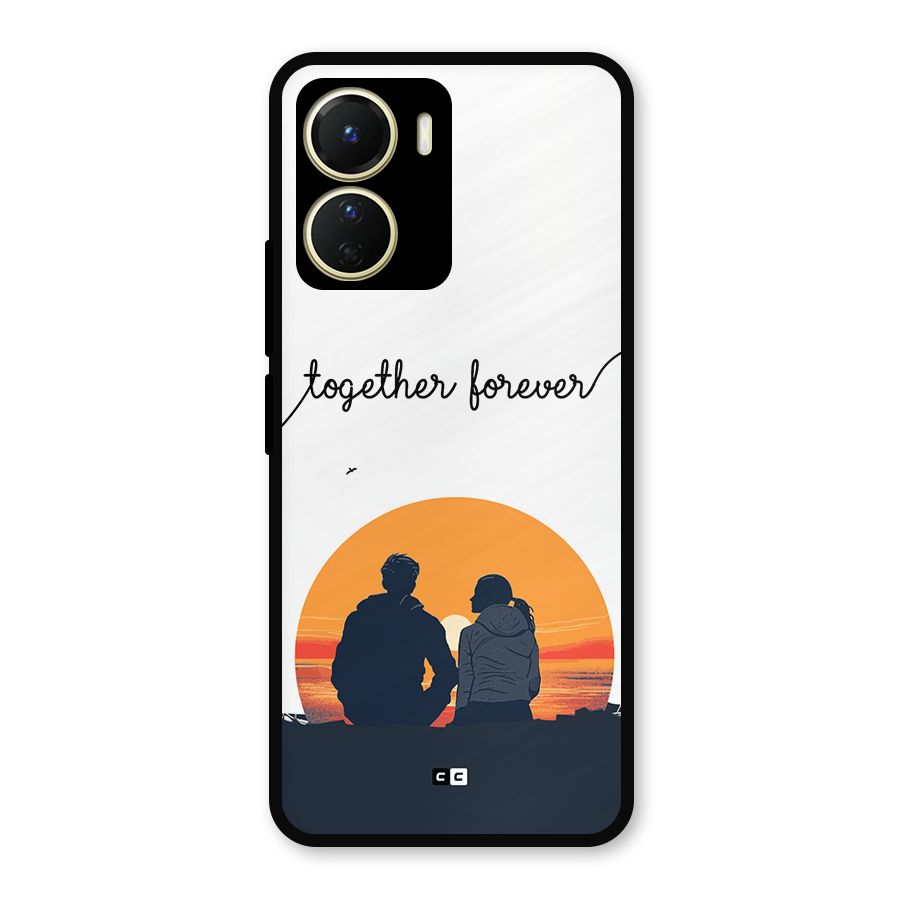 Together Forever Metal Back Case for Vivo Y16
