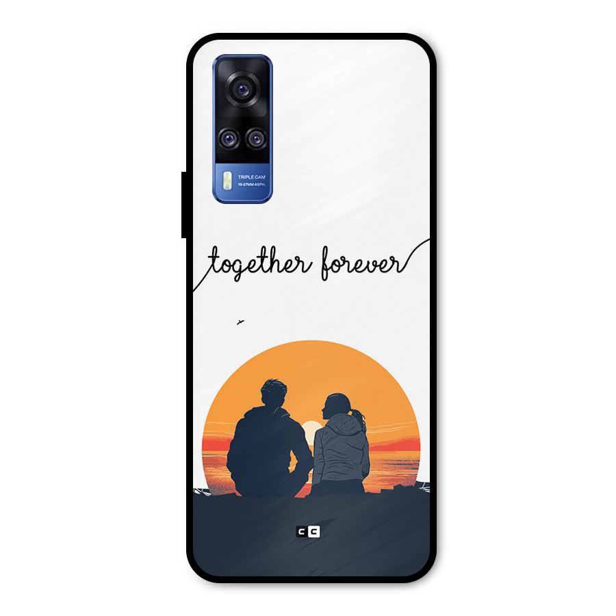 Together Forever Metal Back Case for Vivo Y31