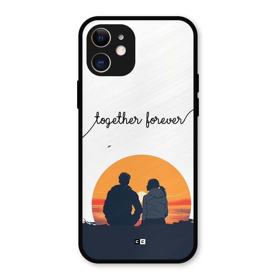 Together Forever Metal Back Case for iPhone 12