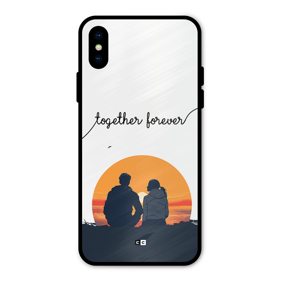 Together Forever Metal Back Case for iPhone X