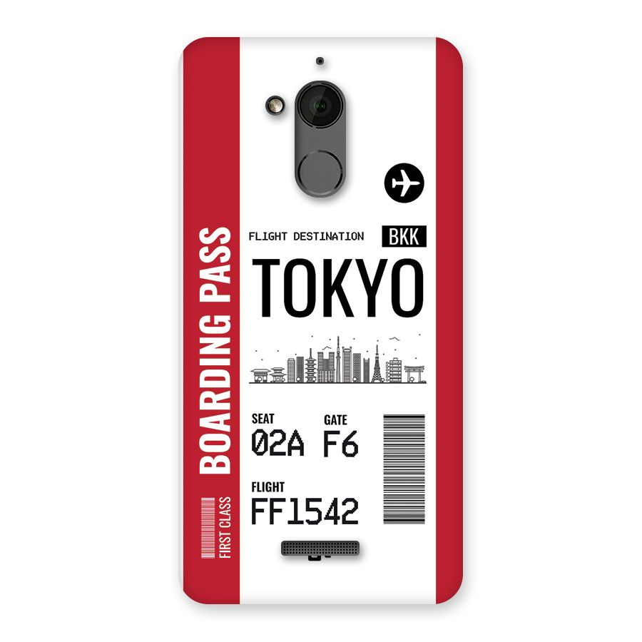 Tokyo Boarding Pass Back Case for Coolpad Note 5