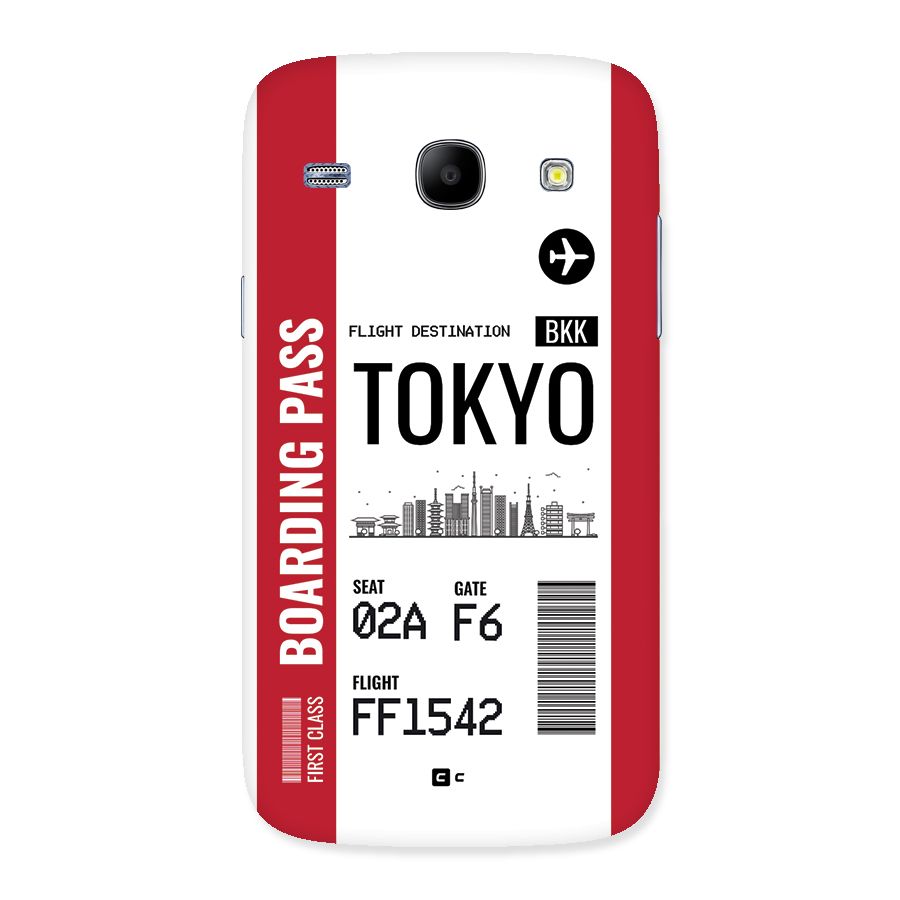 Tokyo Boarding Pass Back Case for Galaxy Core