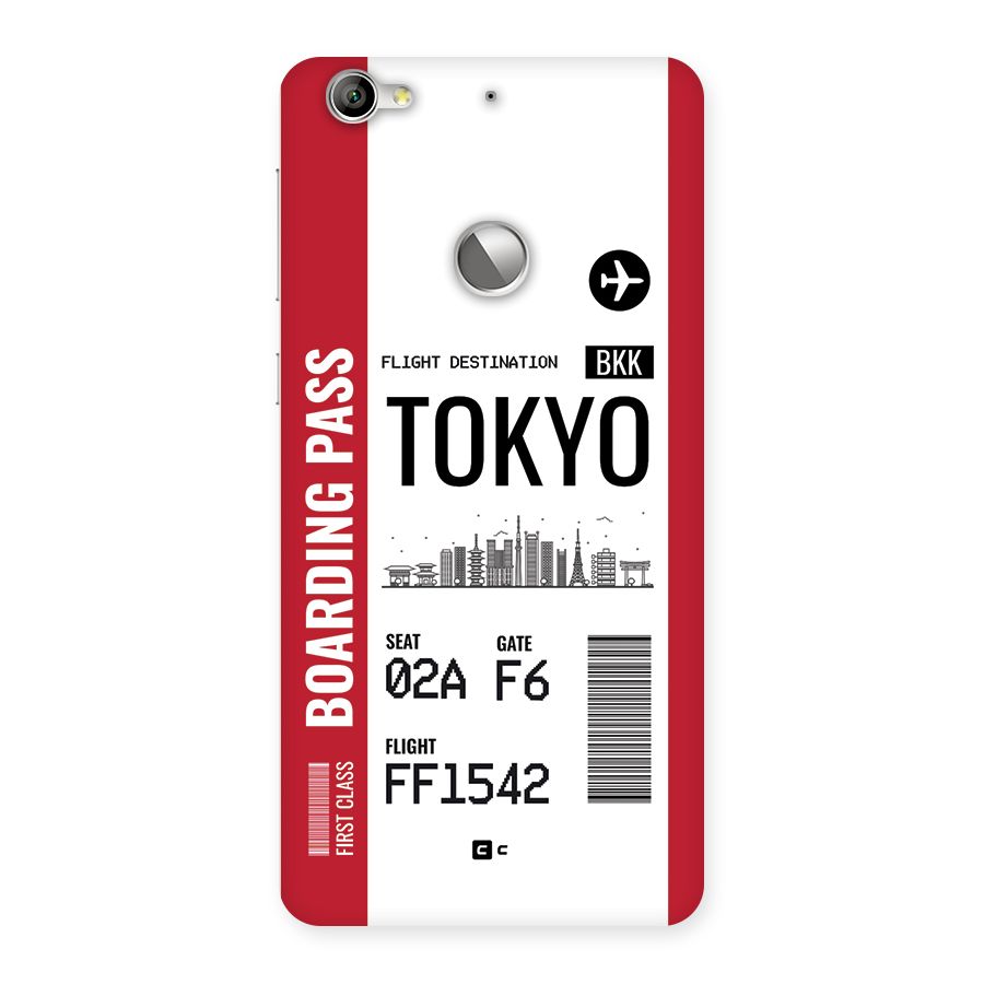 Tokyo Boarding Pass Back Case for Le 1S
