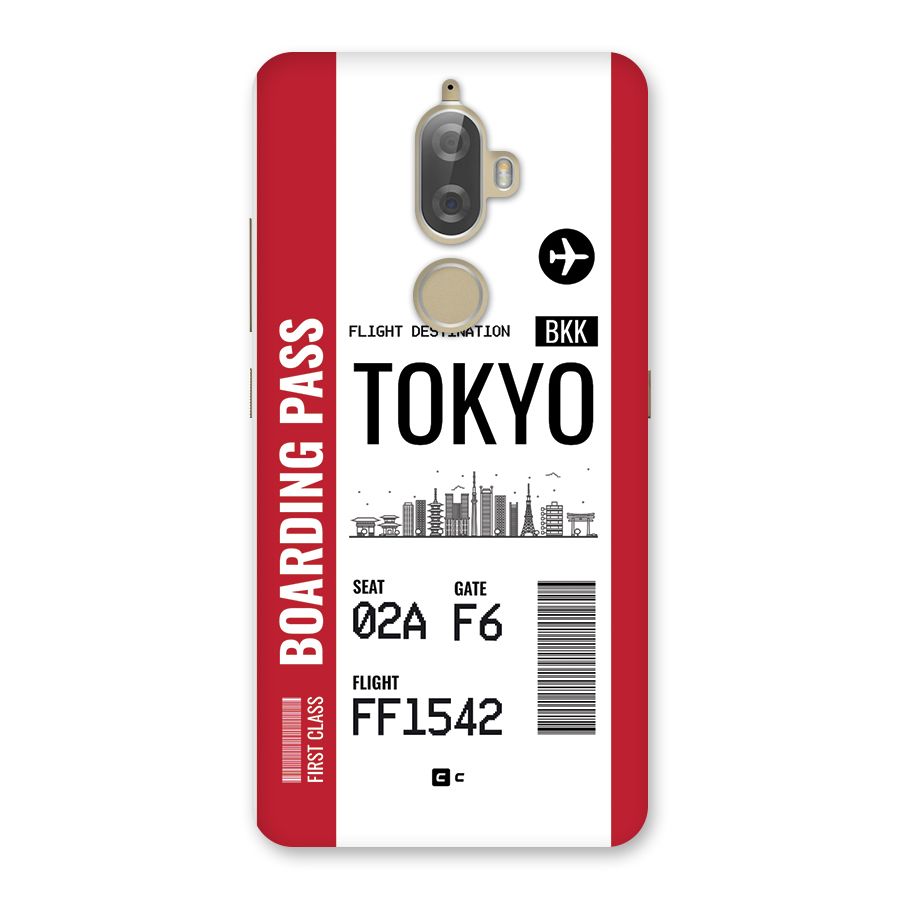Tokyo Boarding Pass Back Case for Lenovo K8 Plus