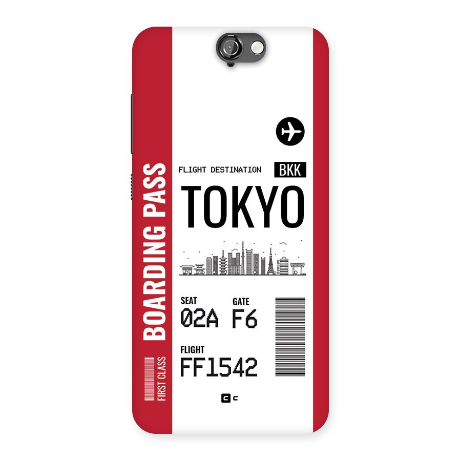 Tokyo Boarding Pass Back Case for One A9