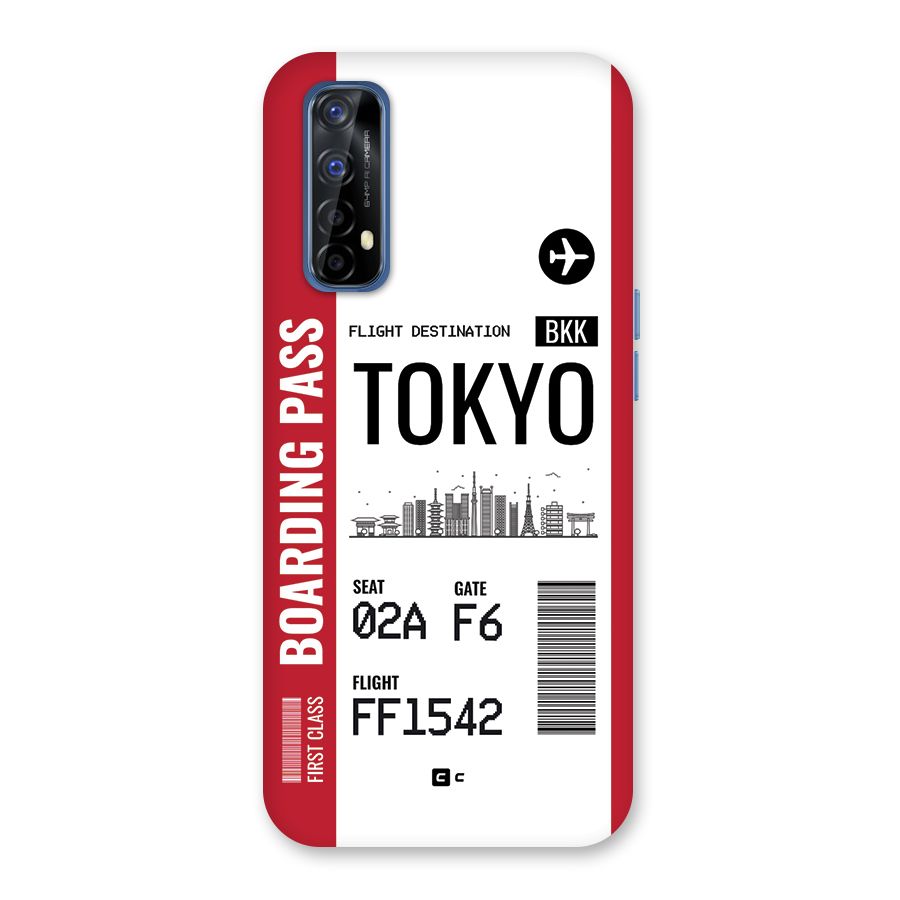 Tokyo Boarding Pass Back Case for Realme Narzo 20 Pro