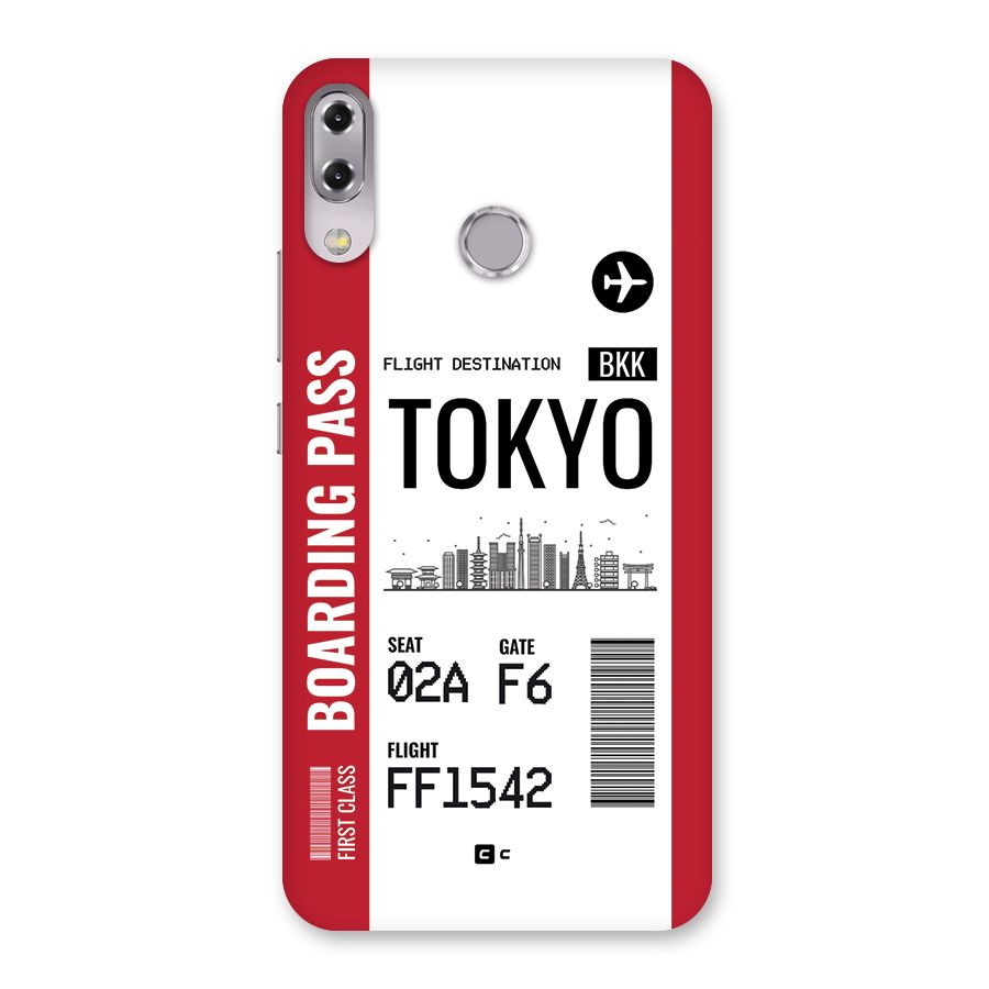 Tokyo Boarding Pass Back Case for Zenfone 5Z