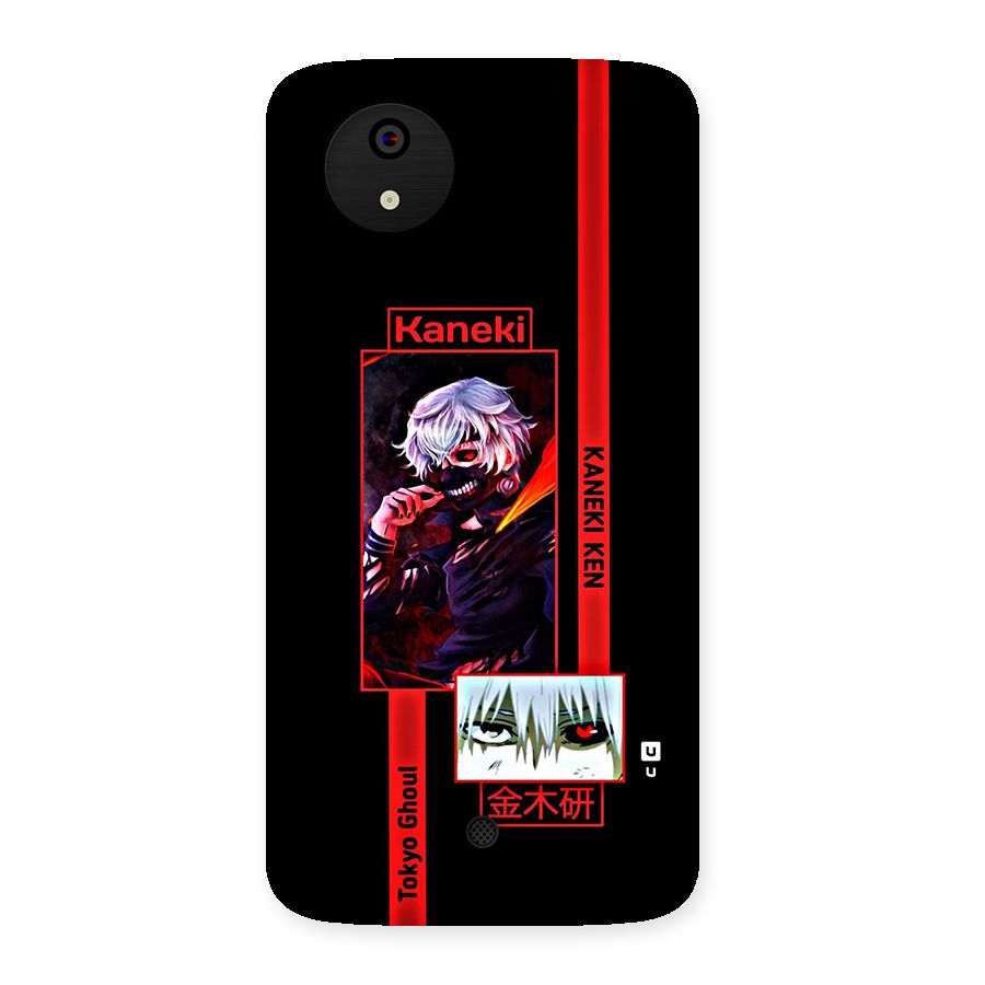 Tokyo Ghoul Kaneki Art Back Case for Canvas A1  AQ4501