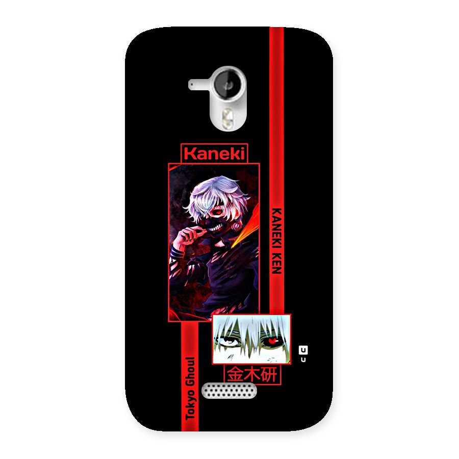 Tokyo Ghoul Kaneki Art Back Case for Canvas HD A116