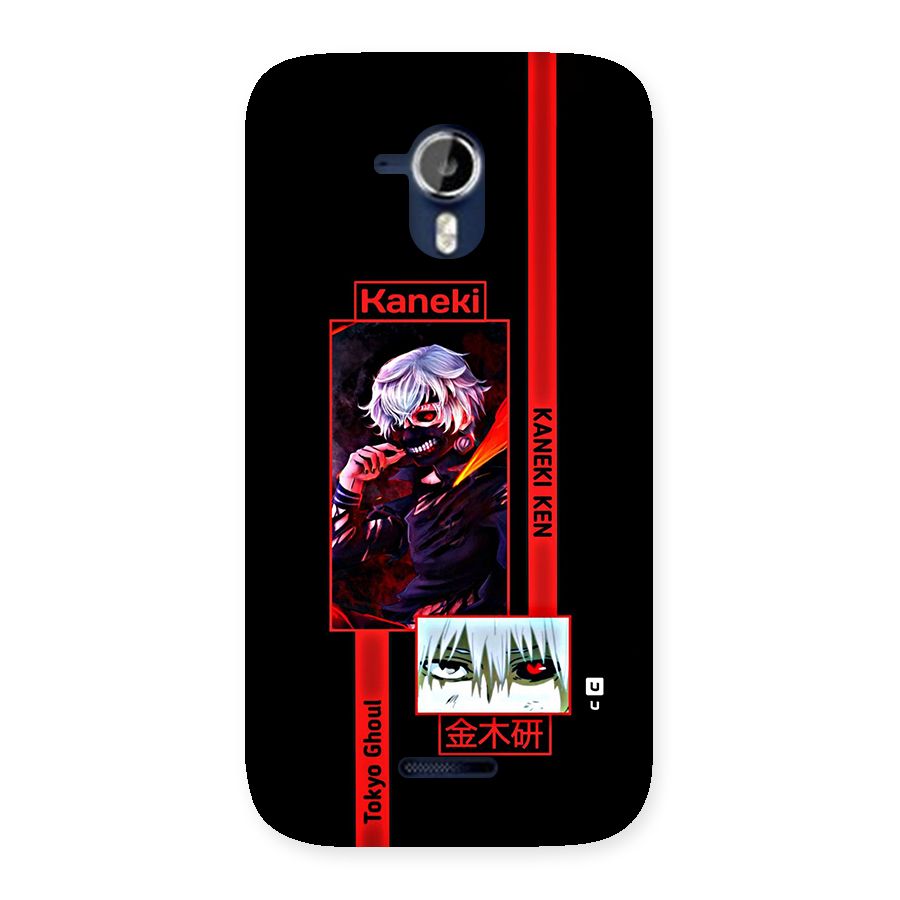 Tokyo Ghoul Kaneki Art Back Case for Canvas Magnus A117