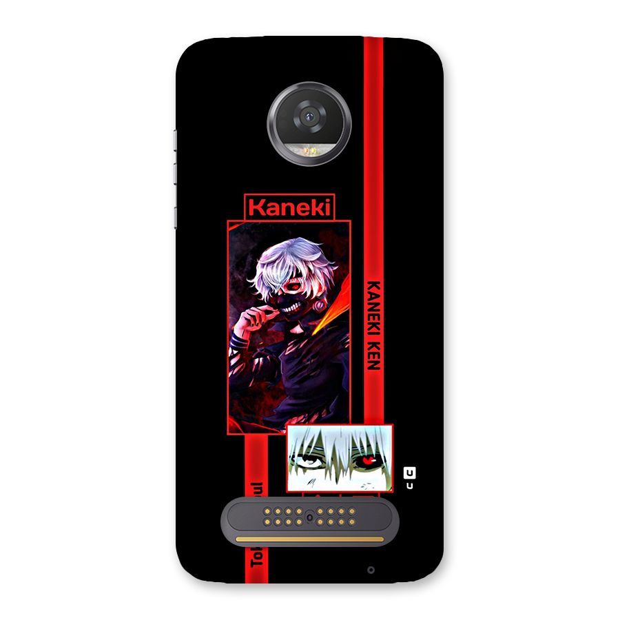 Tokyo Ghoul Kaneki Art Back Case for Moto Z2 Play