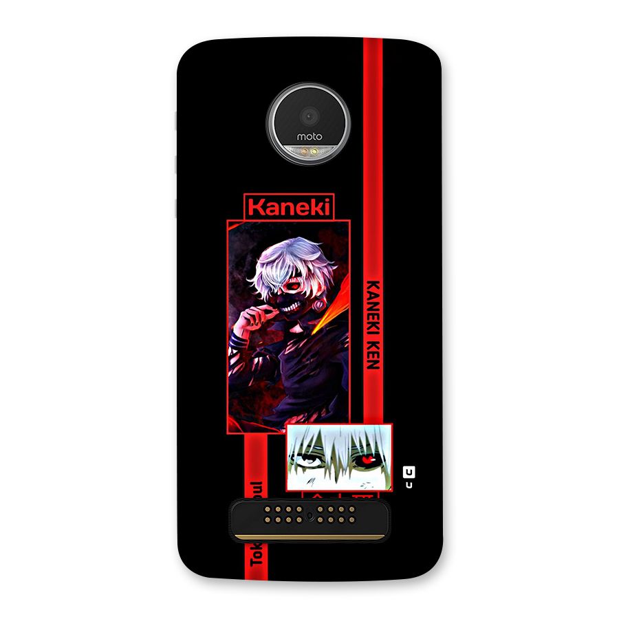 Tokyo Ghoul Kaneki Art Back Case for Moto Z Play