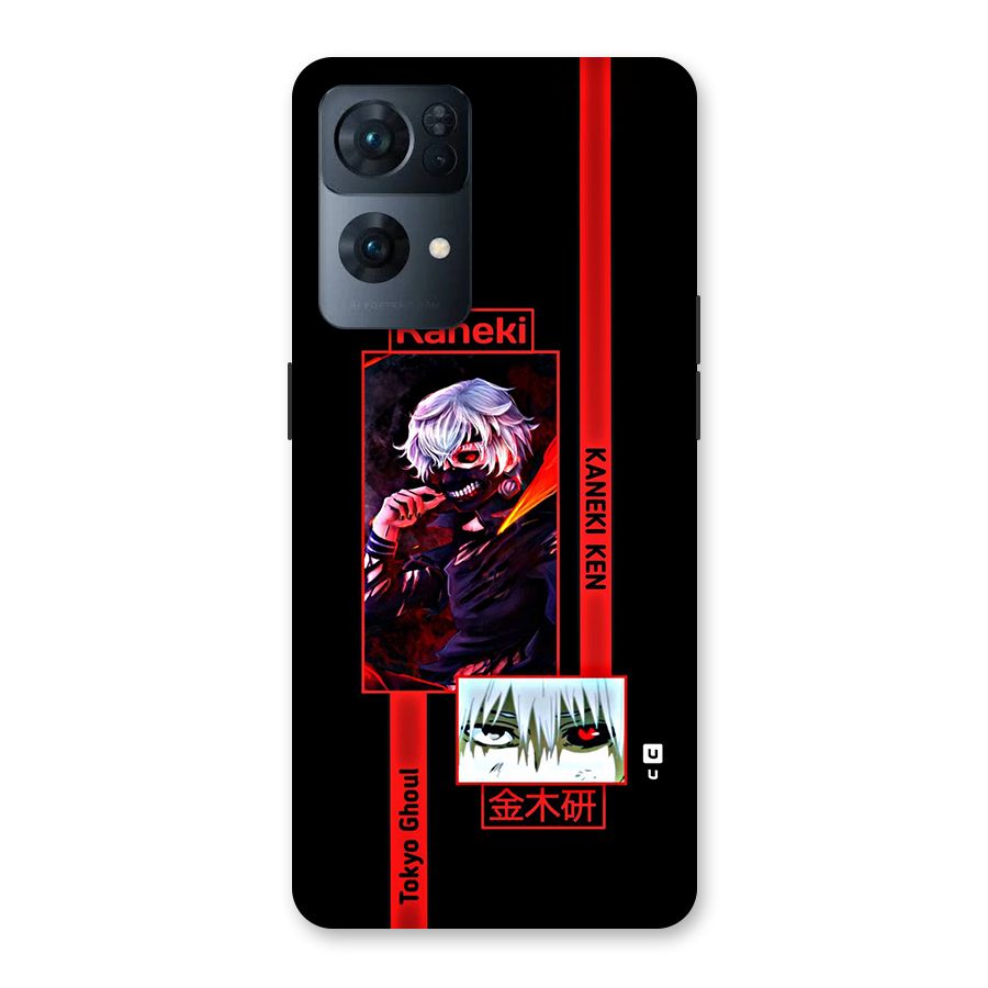 Tokyo Ghoul Kaneki Art Back Case for Oppo Reno7 Pro 5G