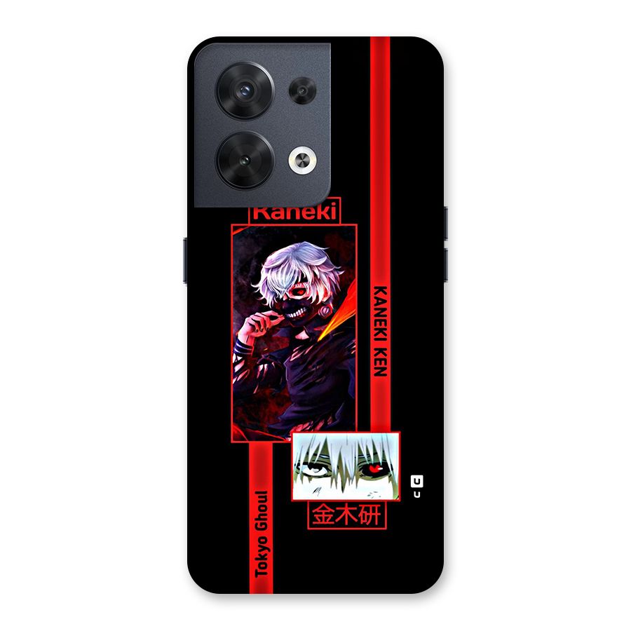 Tokyo Ghoul Kaneki Art Back Case for Oppo Reno8 5G