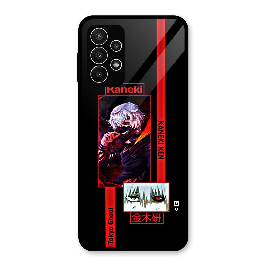 Tokyo Ghoul Kaneki Art Glass Back Case for Galaxy A23