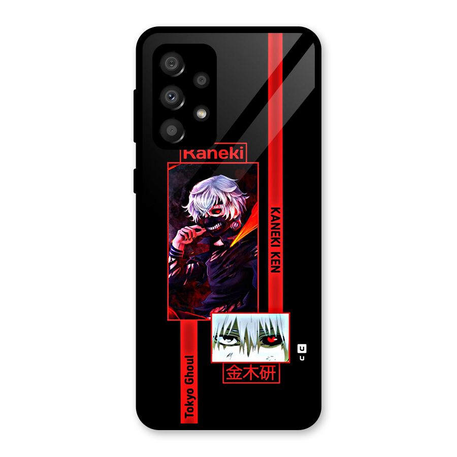 Tokyo Ghoul Kaneki Art Glass Back Case for Galaxy A32