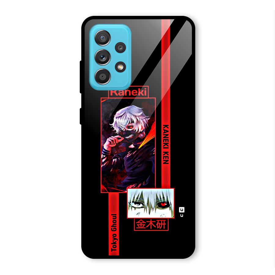Tokyo Ghoul Kaneki Art Glass Back Case for Galaxy A52s 5G