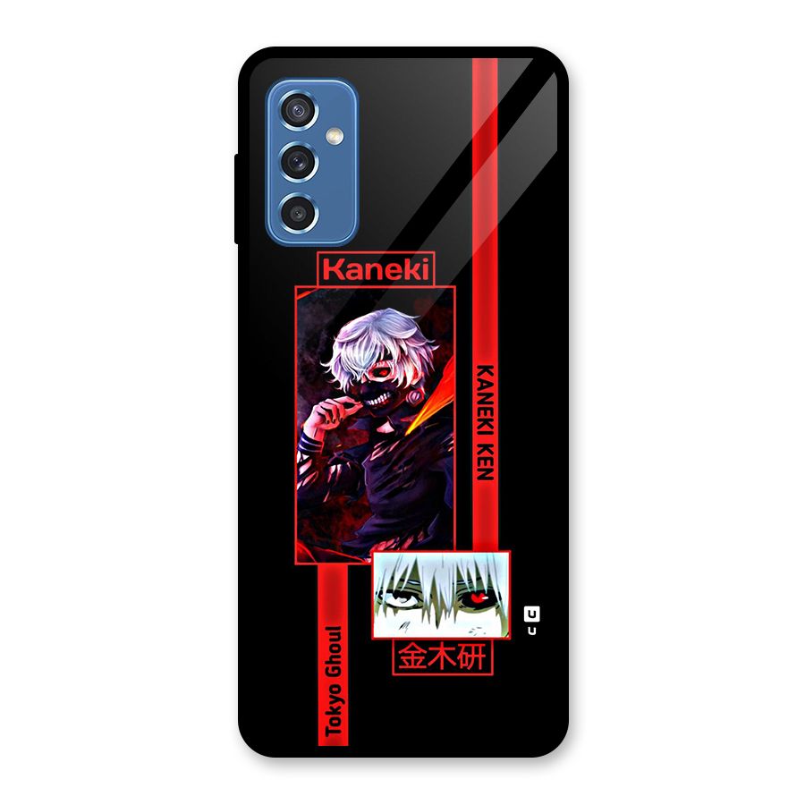 Tokyo Ghoul Kaneki Art Glass Back Case for Galaxy M52 5G