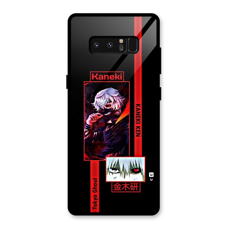 Tokyo Ghoul Kaneki Art Glass Back Case for Galaxy Note 8