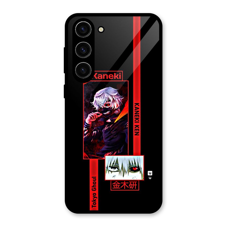 Tokyo Ghoul Kaneki Art Glass Back Case for Galaxy S23 Plus