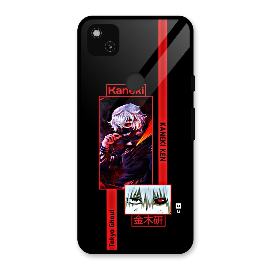 Tokyo Ghoul Kaneki Art Glass Back Case for Google Pixel 4a