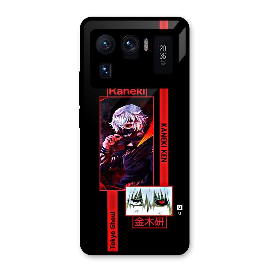Tokyo Ghoul Kaneki Art Glass Back Case for Mi 11 Ultra