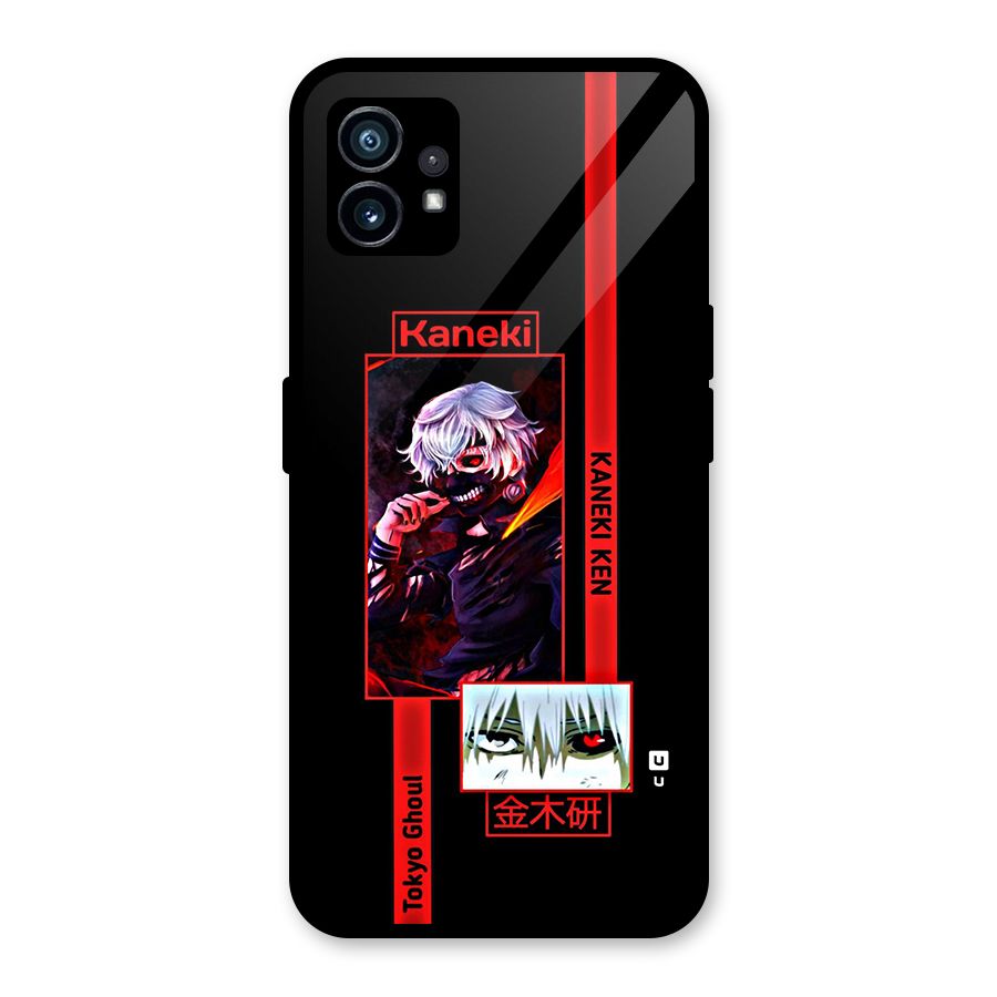 Tokyo Ghoul Kaneki Art Glass Back Case for Nothing Phone 1