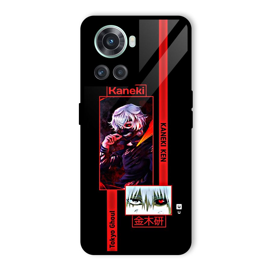Tokyo Ghoul Kaneki Art Glass Back Case for OnePlus 10R