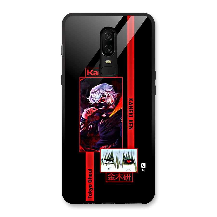 Tokyo Ghoul Kaneki Art Glass Back Case for OnePlus 6