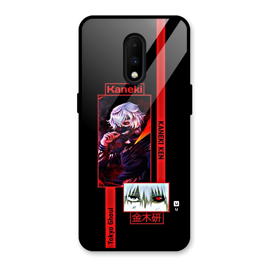 Tokyo Ghoul Kaneki Art Glass Back Case for OnePlus 7