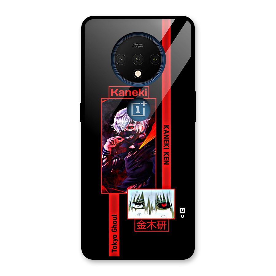 Tokyo Ghoul Kaneki Art Glass Back Case for OnePlus 7T