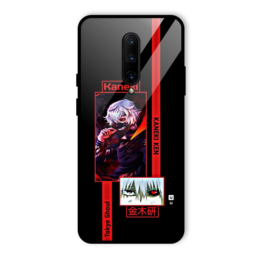 Tokyo Ghoul Kaneki Art Glass Back Case for OnePlus 7 Pro
