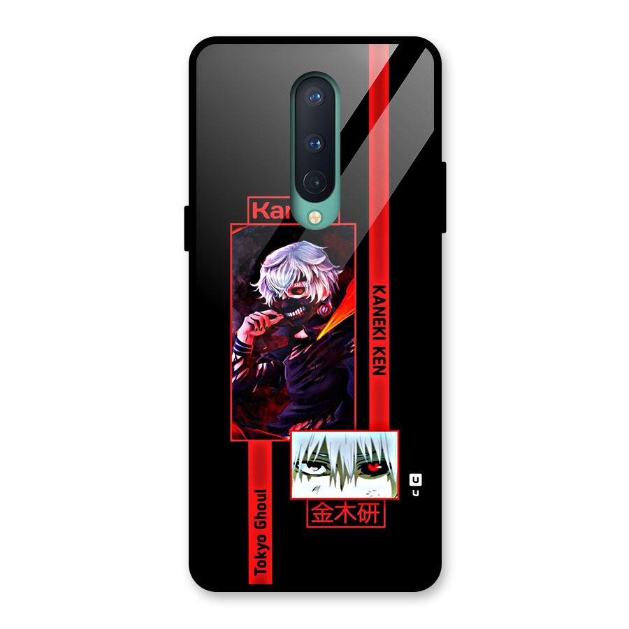 Tokyo Ghoul Kaneki Art Glass Back Case for OnePlus 8