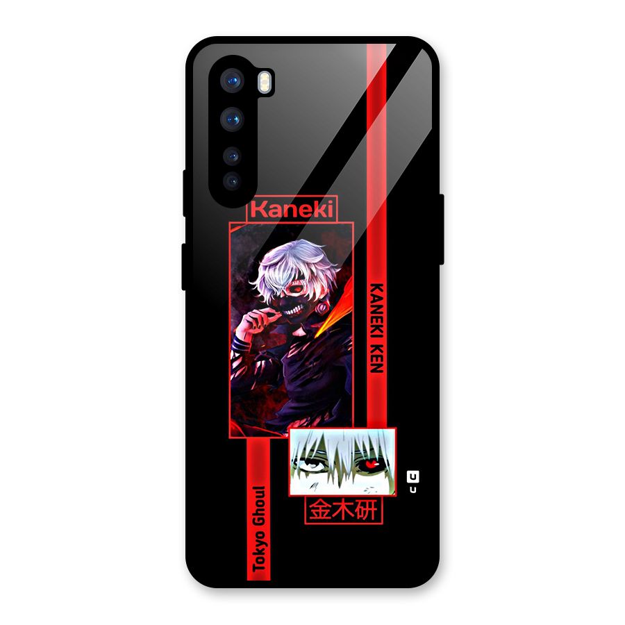 Tokyo Ghoul Kaneki Art Glass Back Case for OnePlus Nord