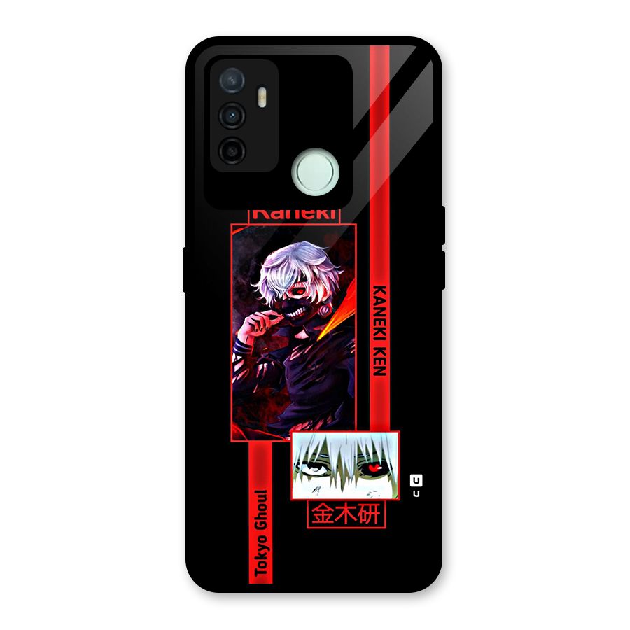Tokyo Ghoul Kaneki Art Glass Back Case for Oppo A53